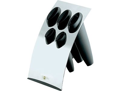 Jimi ステンレスナイフブロック ブラック 087-0756J(021395-001)