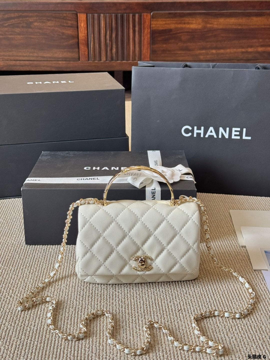 今日特価】CHANEL 25s coco crush handle-MM輸入 - メルカリ
