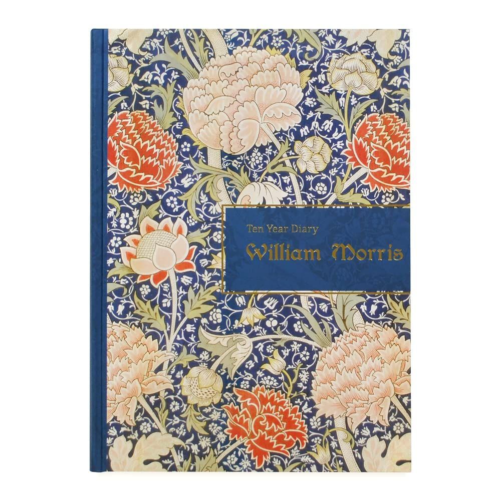 ディアカーズ 日記 10年連用 ウィリアム モリス 名入れなし 連用日記 4201-G03-010