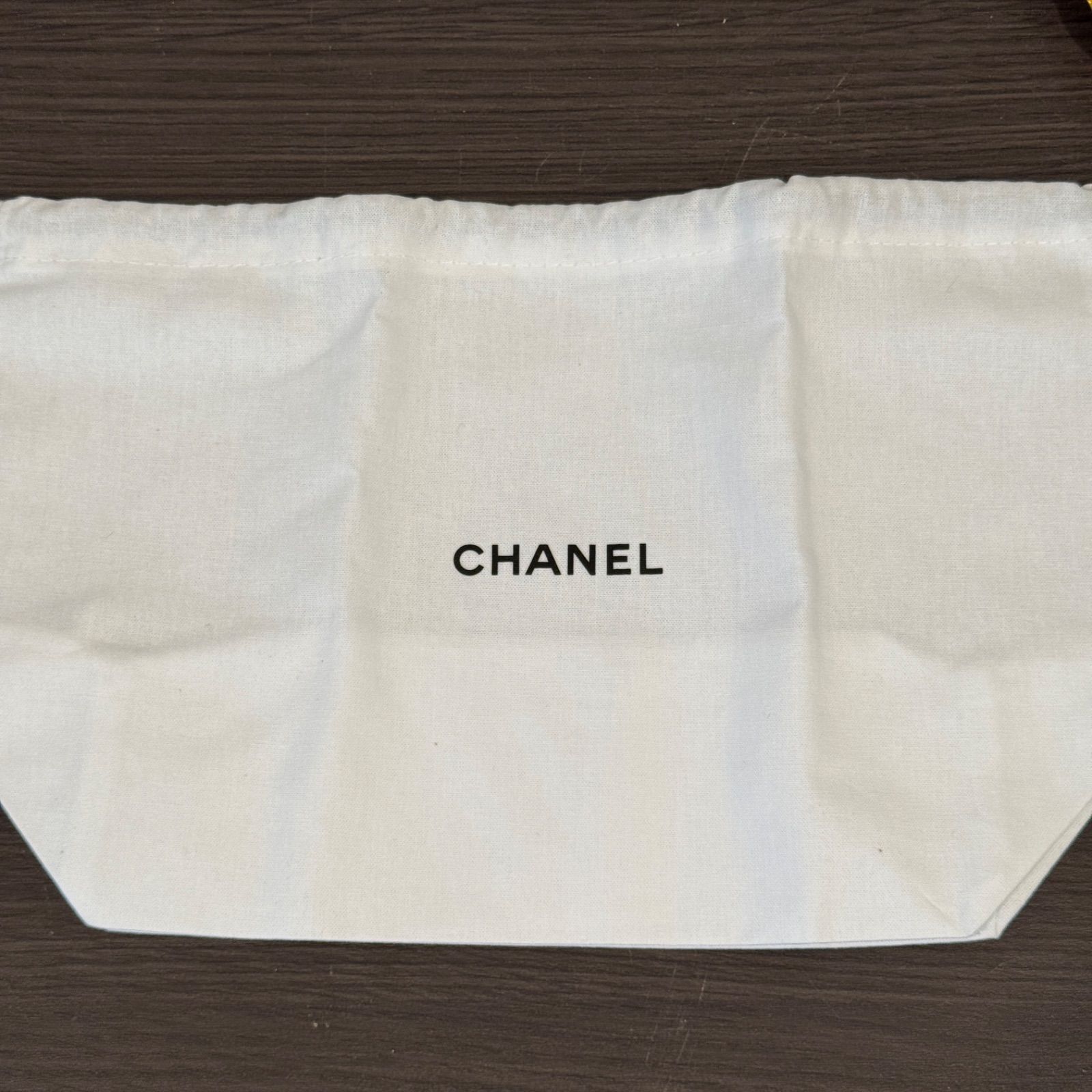 【レア】CHANEL巾着ノベルティ　サブリマージュ シャネル ノベルティ サブリマージュ 巾着ポーチ (H)17cm×(W