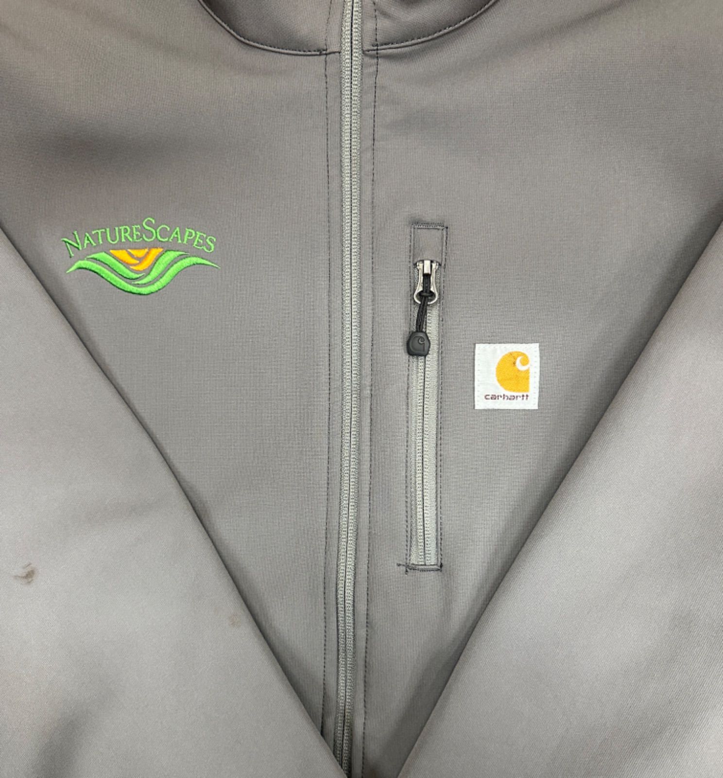 carhartt カーハート ナイロンジャケット フルジップ ポイントロゴ 