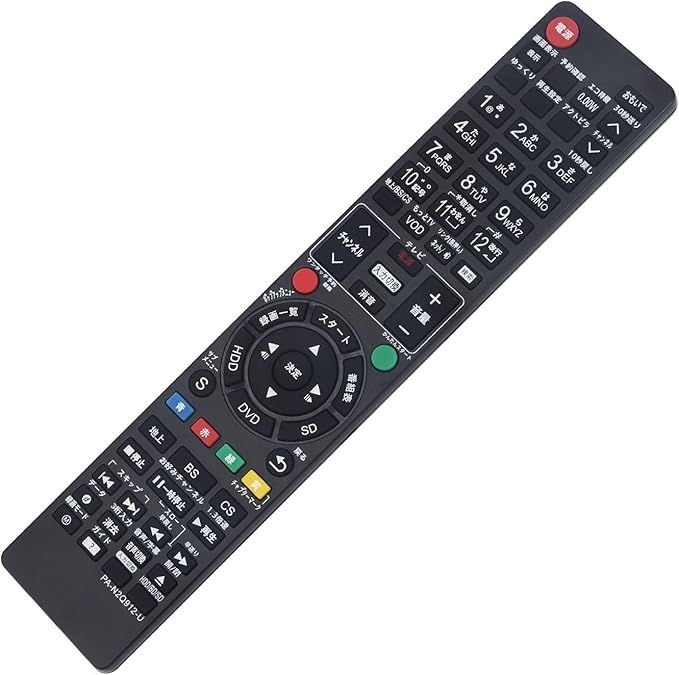 ブルーレイディスクレコーダー用リモコン Fit For Panasonic N2QAYB000912 N2QAYB000918 N2QAYB000919 N2QAYB000905 N2QAYB000349 N2QAYB000697 N2QA