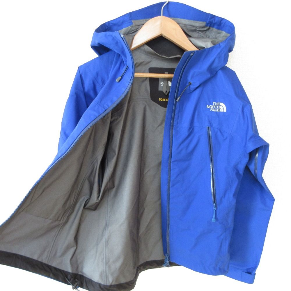 美品 THE NORTH FACE ノースフェイス Climb Light Jacket GORE-TEX クライムライトジャケット マウンテンパーカー  NPW11325 S ブルー レディース 古着 中古 USED - メルカリ