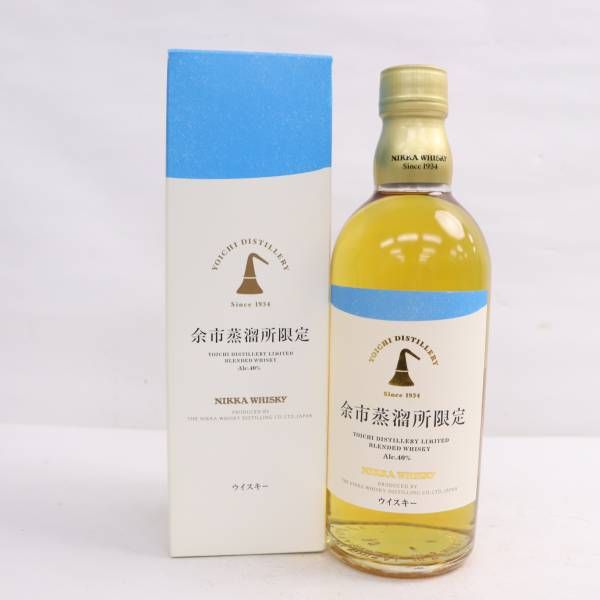 NIKKA（ニッカ）余市蒸溜所限定 ブレンデッドウイスキー 40％ 500ml