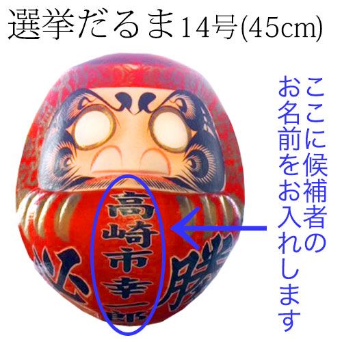 高崎だるま 選挙だるま