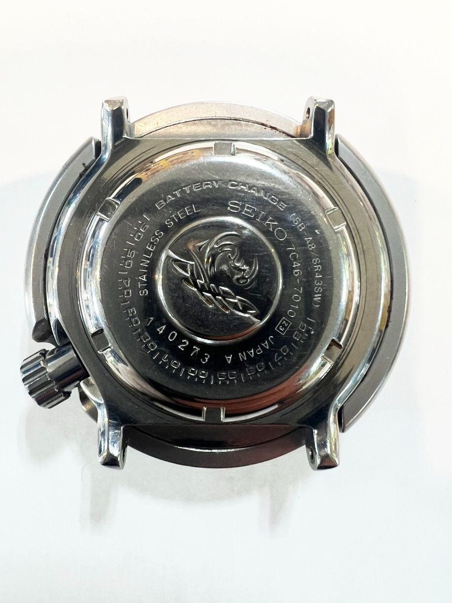 SEIKO セイコー プロスペックス マリンマスター 300M 黒文字盤 トップのみ メンズ腕時計 7C46-7010 M450