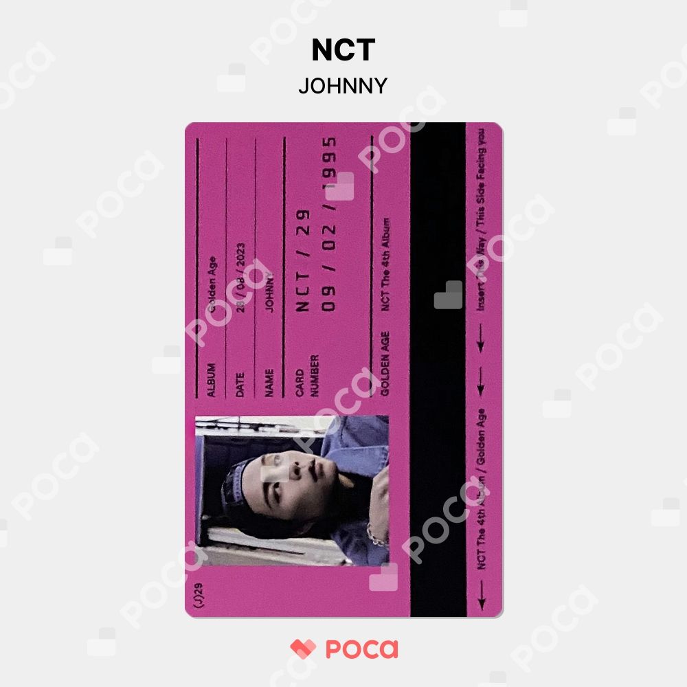 NCT ジャニー トレカ Golden Age Collecting Ver. アルバム 公式