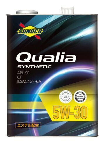 SUNOCO スノコ エンジンオイル Qualia クオリア 5W-30 20L缶 | 5W30 20L 20リットル ペール缶 オイル 交換 人気 オイル缶 油 エンジン油 車検 車 オイル交換 ポイント消化
