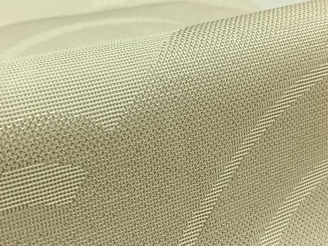 平和屋着物＊夏物　六通柄袋帯　流水文　銀糸　引箔　正絹　逸品　DABC8799cm 平和屋着物＊夏物 六通柄袋帯 流水文 銀糸 正絹 逸品 AAAX9425jh