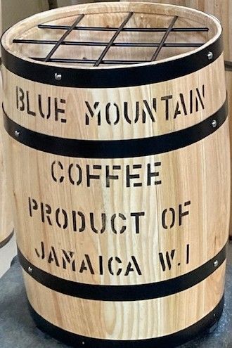 コーヒー樽 樽型収納傘立てタイプ BR