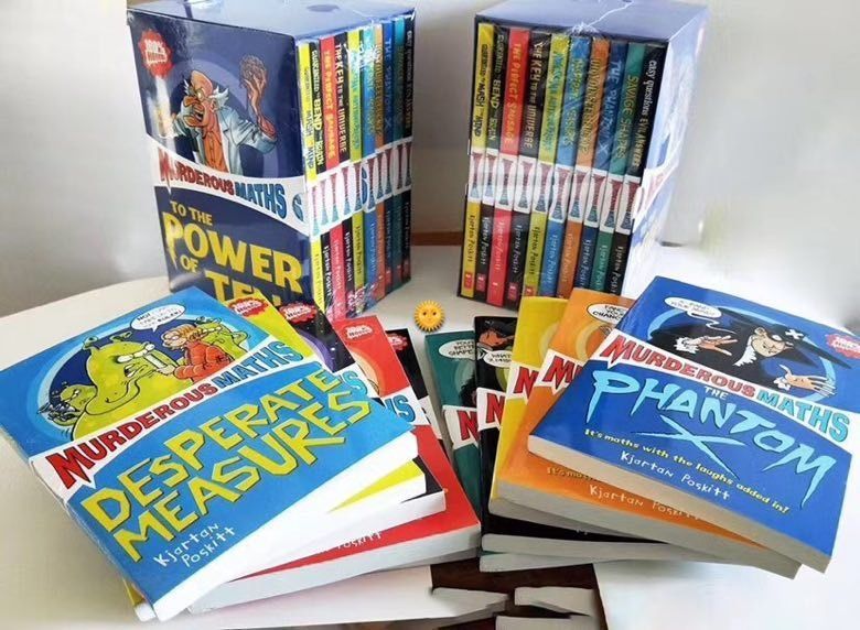 Murderous Math X 10 Books Slip: Kjartan Poskitt