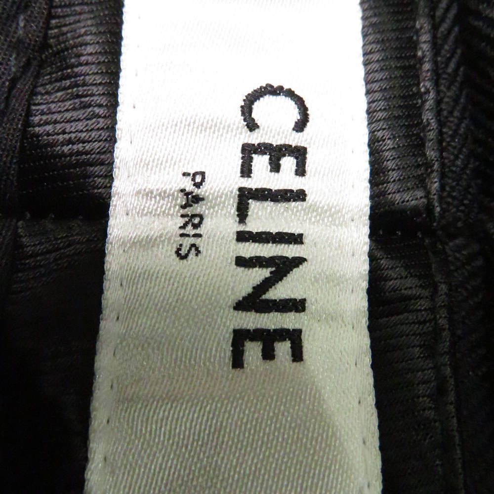 美品 CELINE セリーヌ TAILLAT PANTS (2P625778Q) タイヤ パンツ 38  