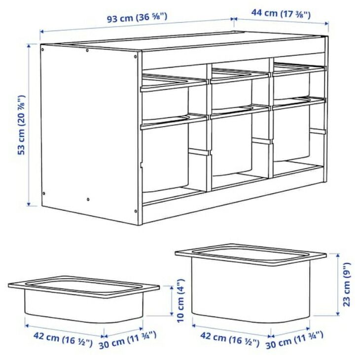 最新作，お買い得 IKEA イケア TROFAST トロファスト収納コンビネーション ライトホワイトステインパイン ホワイト 29240877