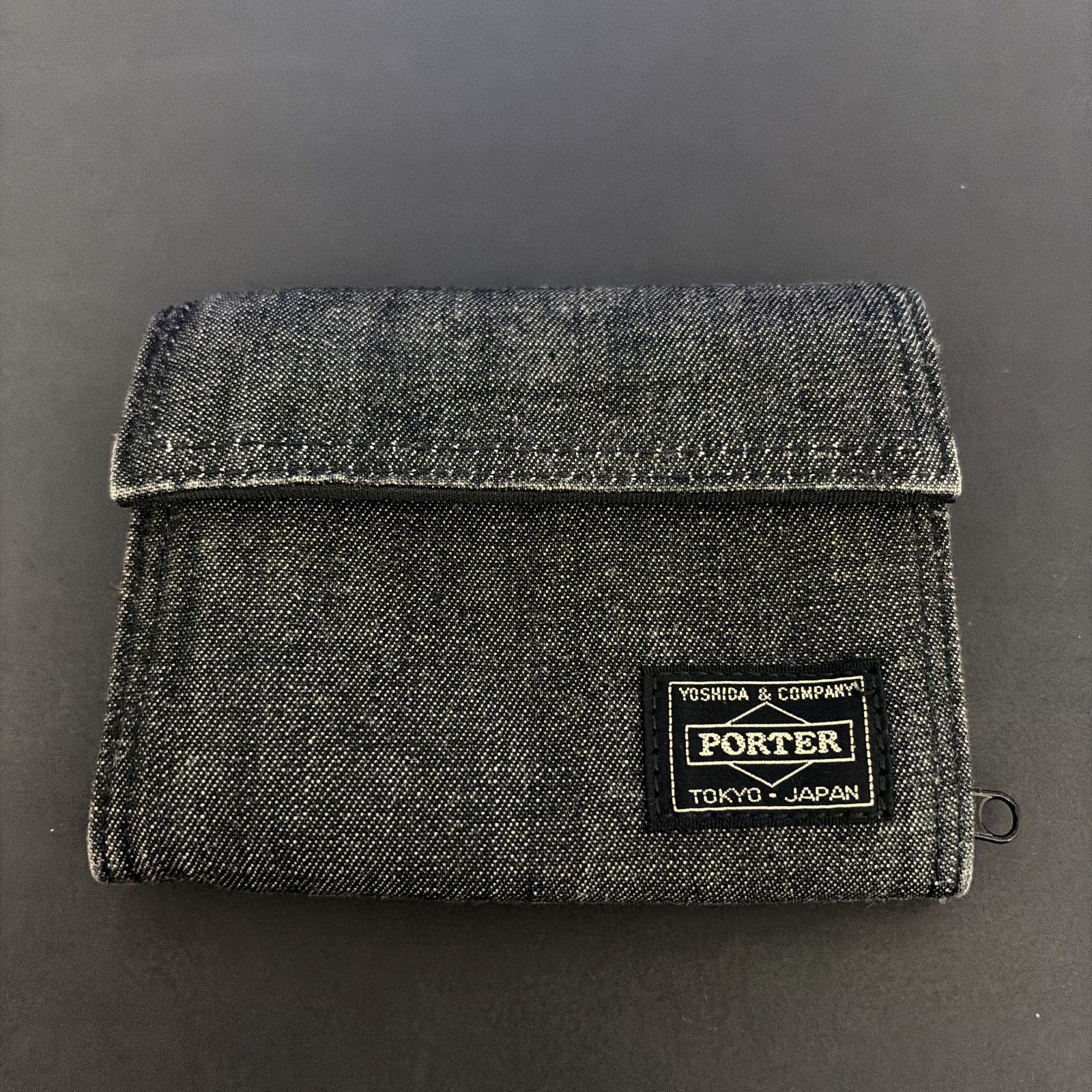 最終価格】ポーター 財布 G1950 オレンジ黒 希少 最終価格】ポーター