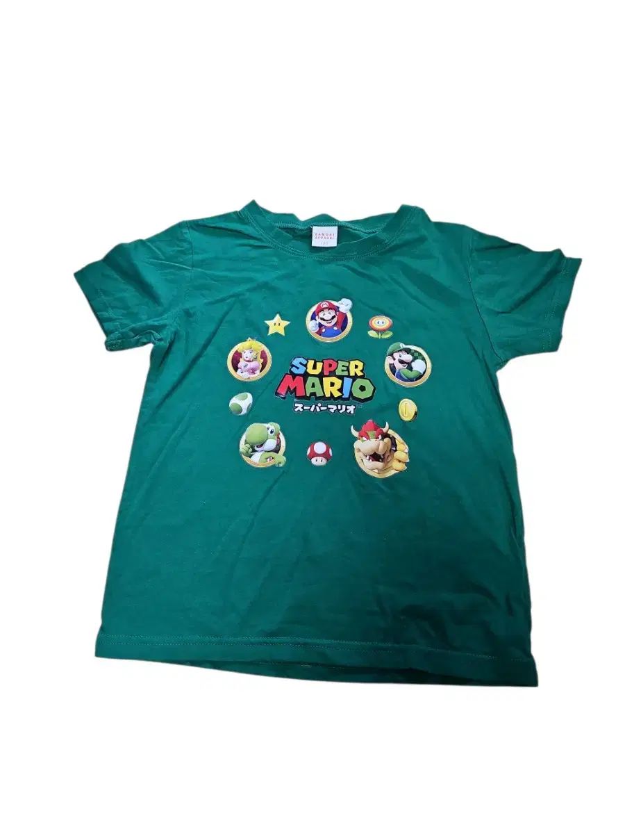  (日本) スーパーマリオ 半袖 Tシャツ 120 Tシャツ