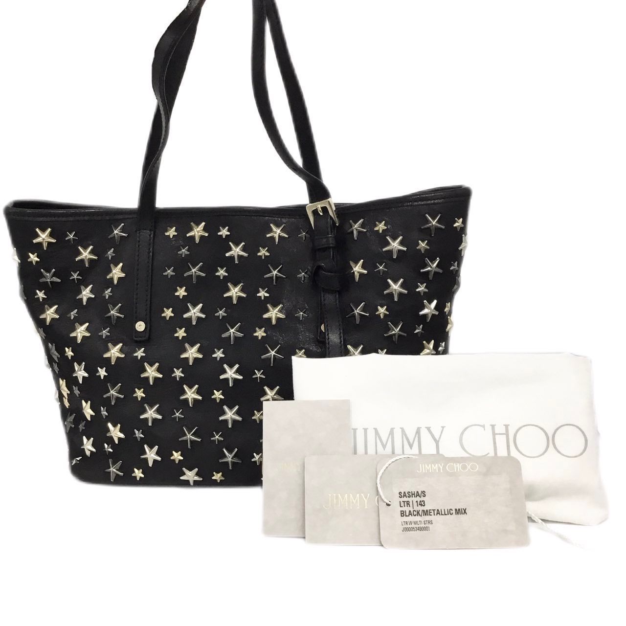 ジミーチュウ JIMMY CHOO 極美品 レザー バッグ ショルダー
