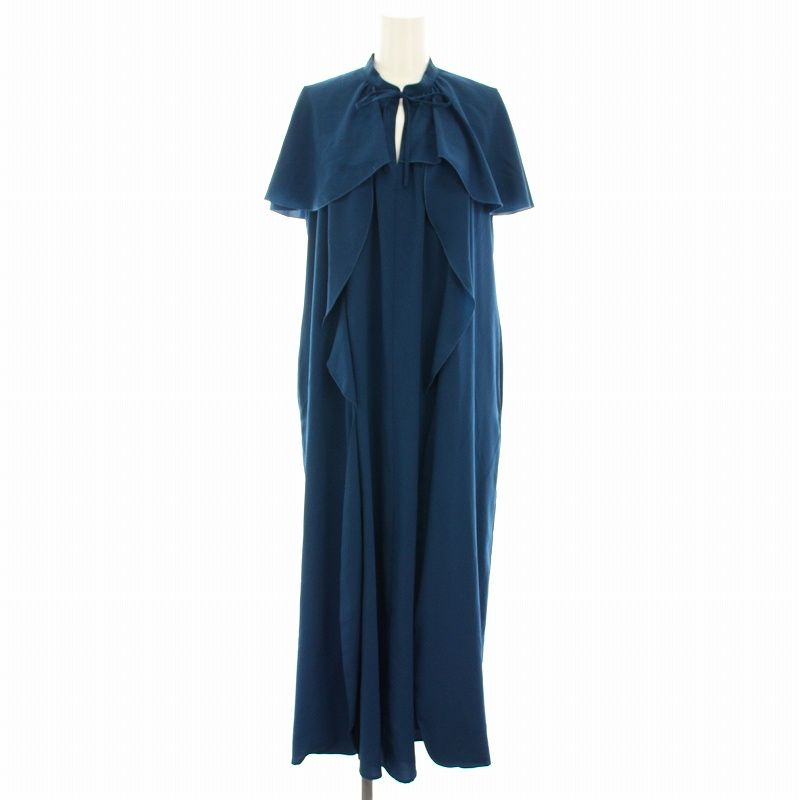 ENFOLD ワンピース 定価5.3万 2023AW エンフォルド ENFOLD WIDE-BOX-PLEATS DRESS