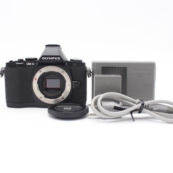 ショット数9199 OLYMPUS ミラーレス一眼 OM-D E-M5 ボディ ブラック OM-D E-M5 BODY BLK ♯80013