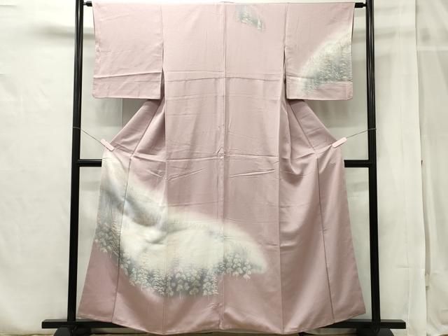 平和屋着物●訪問着　絞り　刺繍　遠山文　金糸　金彩　正絹　逸品　未使用　AAAY1900ck 平和屋着物○訪問着 絞り 刺繍 遠山文 金糸 金彩 正絹 逸品 未使用