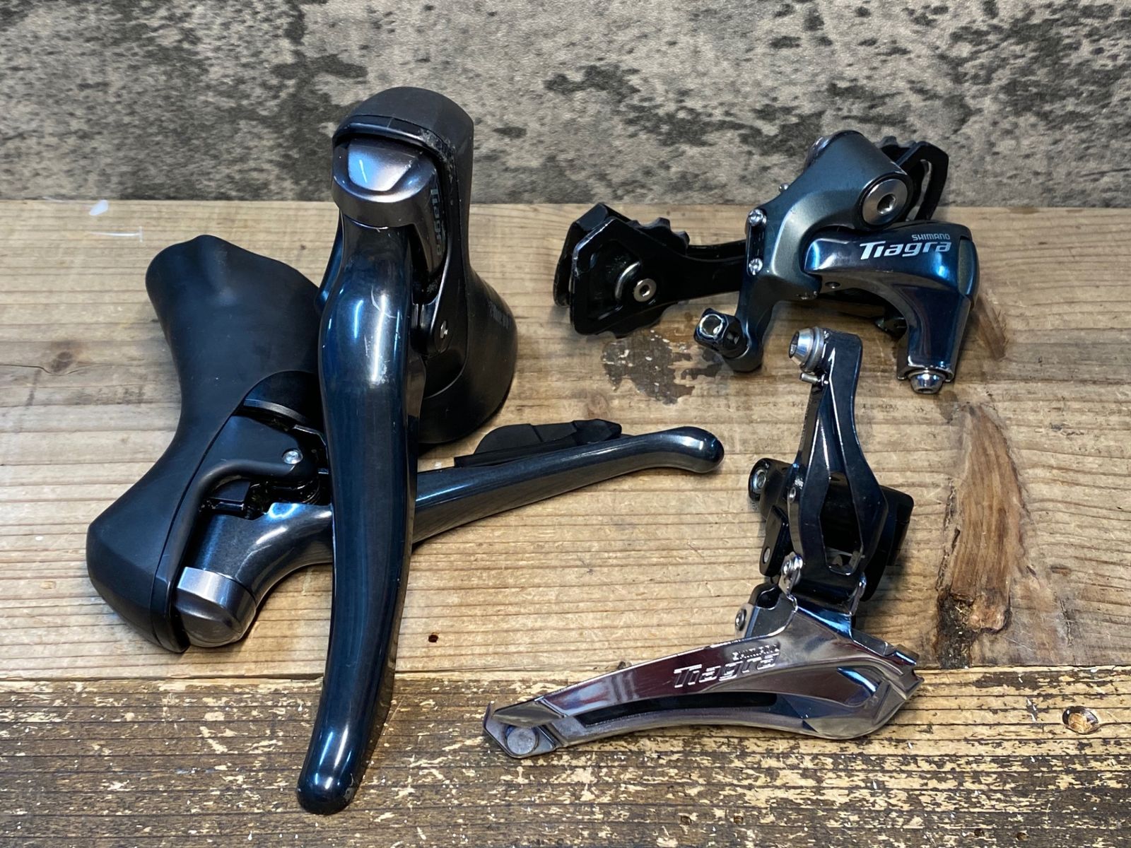 IX528 シマノ SHIMANO ティアグラ Tiagra 4700 2x10s ST FD RD 3点セット
