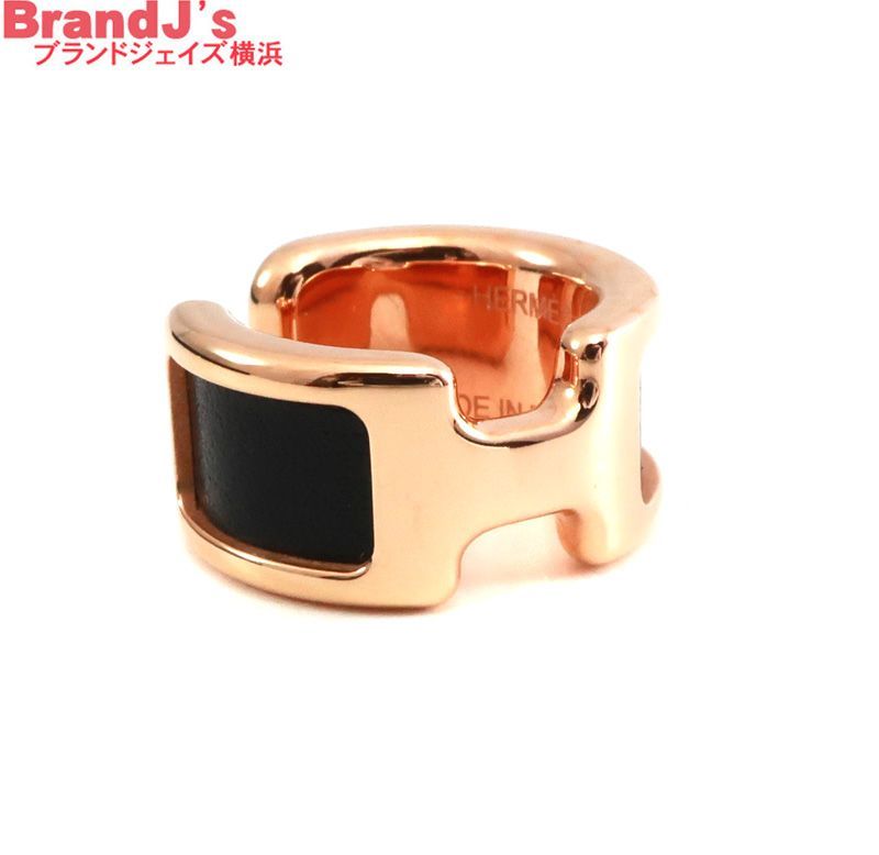 美品 エルメス イヤーカフ オランプ PM 現行モデル イヤリング ピンク  