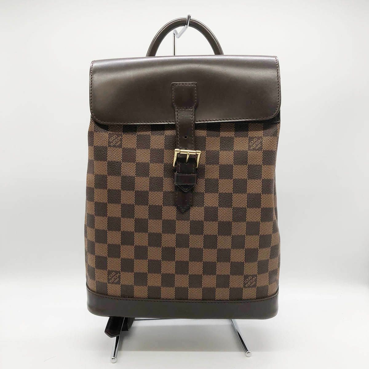 名入れ無料 LOUIS VUITTON ルイ・ヴィトン ソーホー N51132 ダミエ