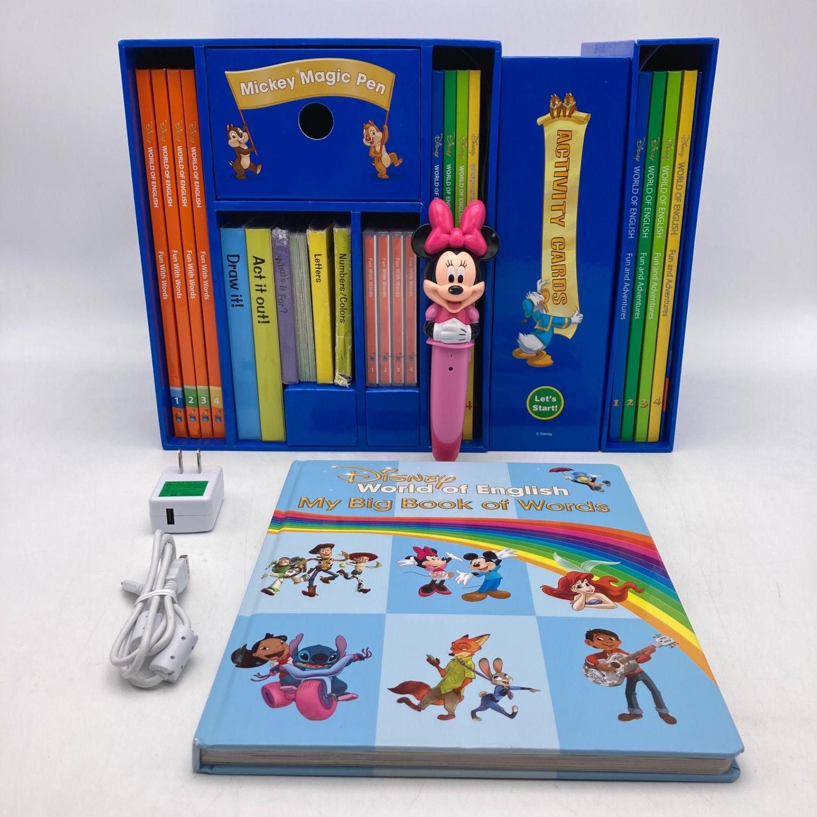 ミッキーマジックペンセット＆アドベンチャー ディズニー英語システム 904523