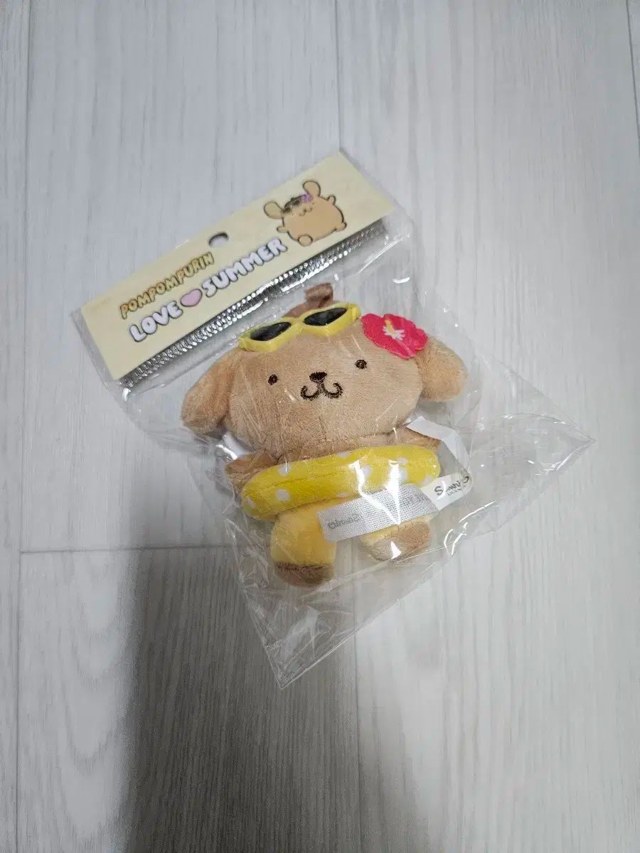ポムポムプリン - オリーブヤング サンリオ 日焼け ポムポムプリン キーリング 韓国限定】オリーブヤング 日焼け ポムポムプリンキーリング