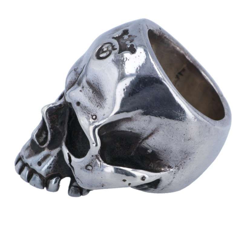 ガボール Large Skull Ring Without Jaw ラージスカルウィズ