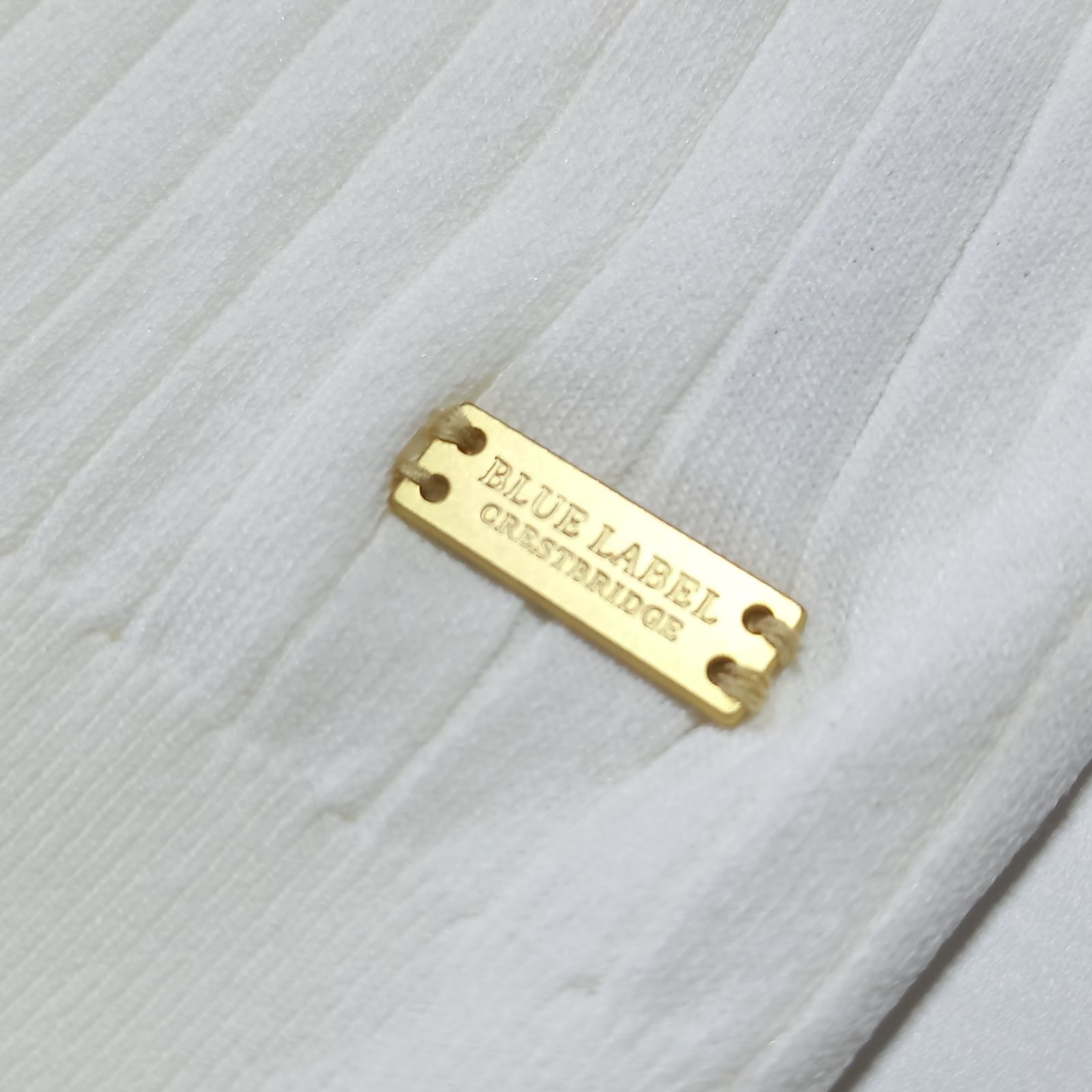 BLUE LABEL CRESTBRIDGE ノースリーブトップス 38 コットンスムースジャージートップス（55P24135＿＿