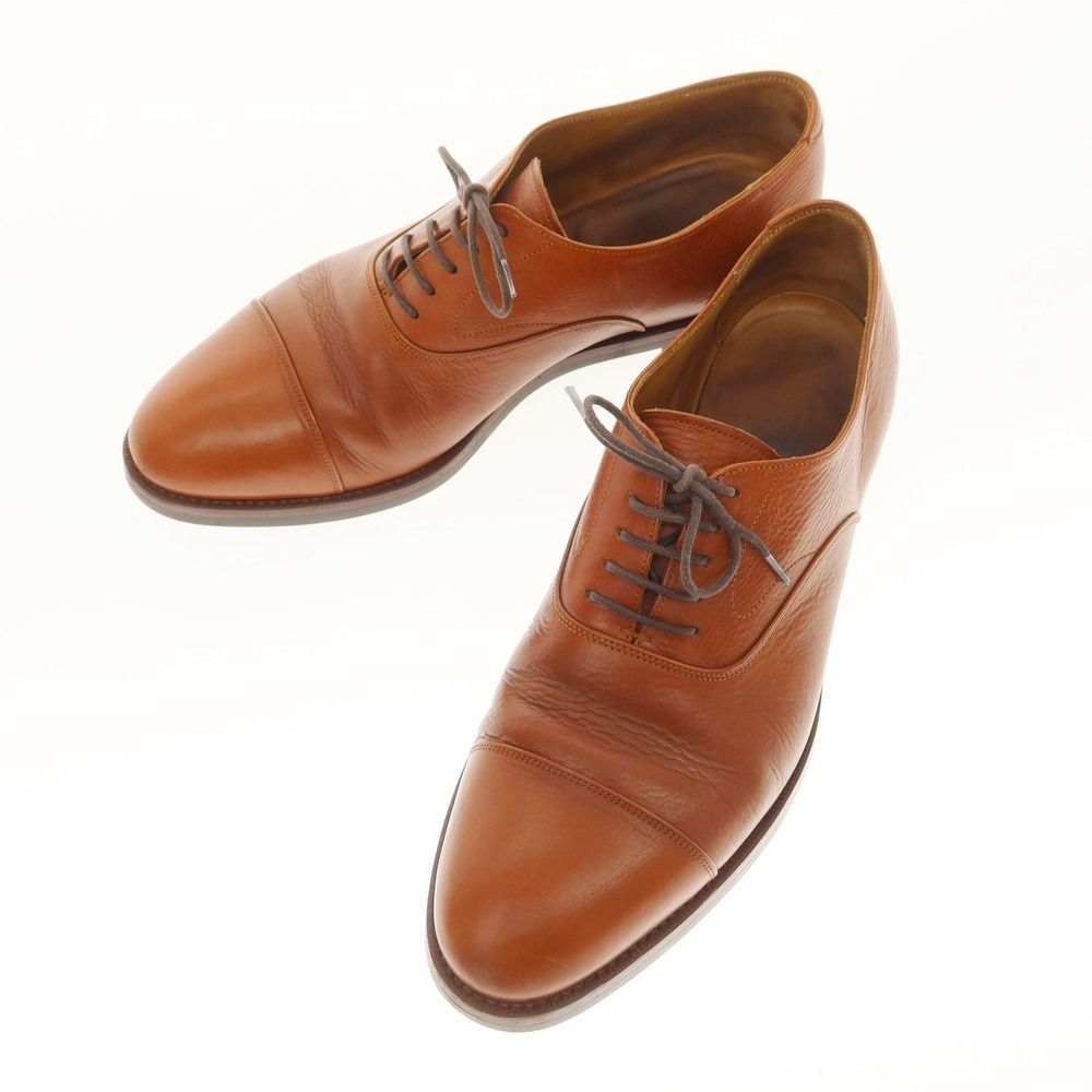 ココン KOKON ショルダーレザー ストレートチップ ドレスシューズ ブラウン サイズ10 KNO-1 メンズ