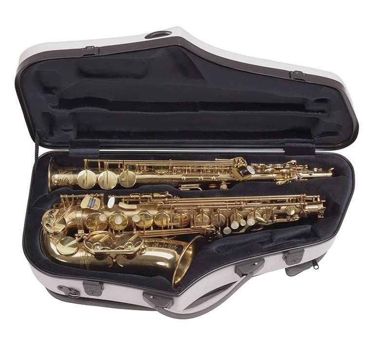 一流の素材、完璧な品質! BAM! バム アルト-ソプラノサクソフォン用 ハイテックケース カラー ブラッ 品質保証で、高速配送！