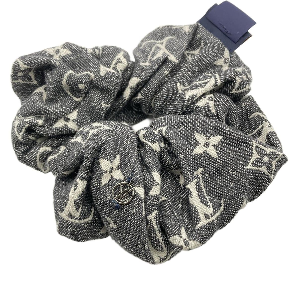 LOUIS VUITTON ルイヴィトン シュシュ モノグラムデニム シュシュ モノグラム ジャカード デニム. M78226 グレー×白