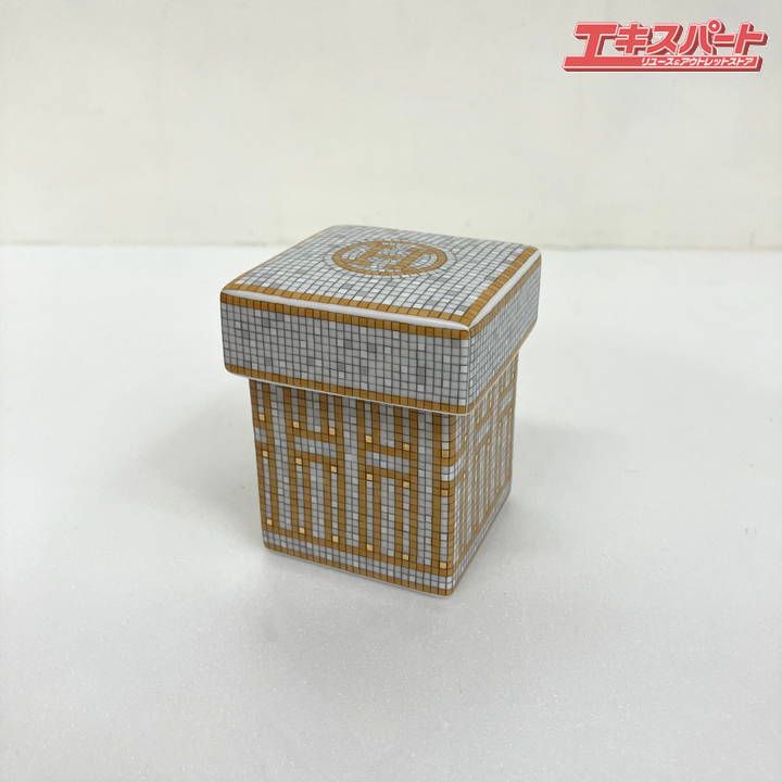 新品未使用✨エルメス モザイク ヴァンキャトル ミニボックス シュガーケース エルメス（HERMES） モザイク ヴァンキャトル ミニボックス／シュガー