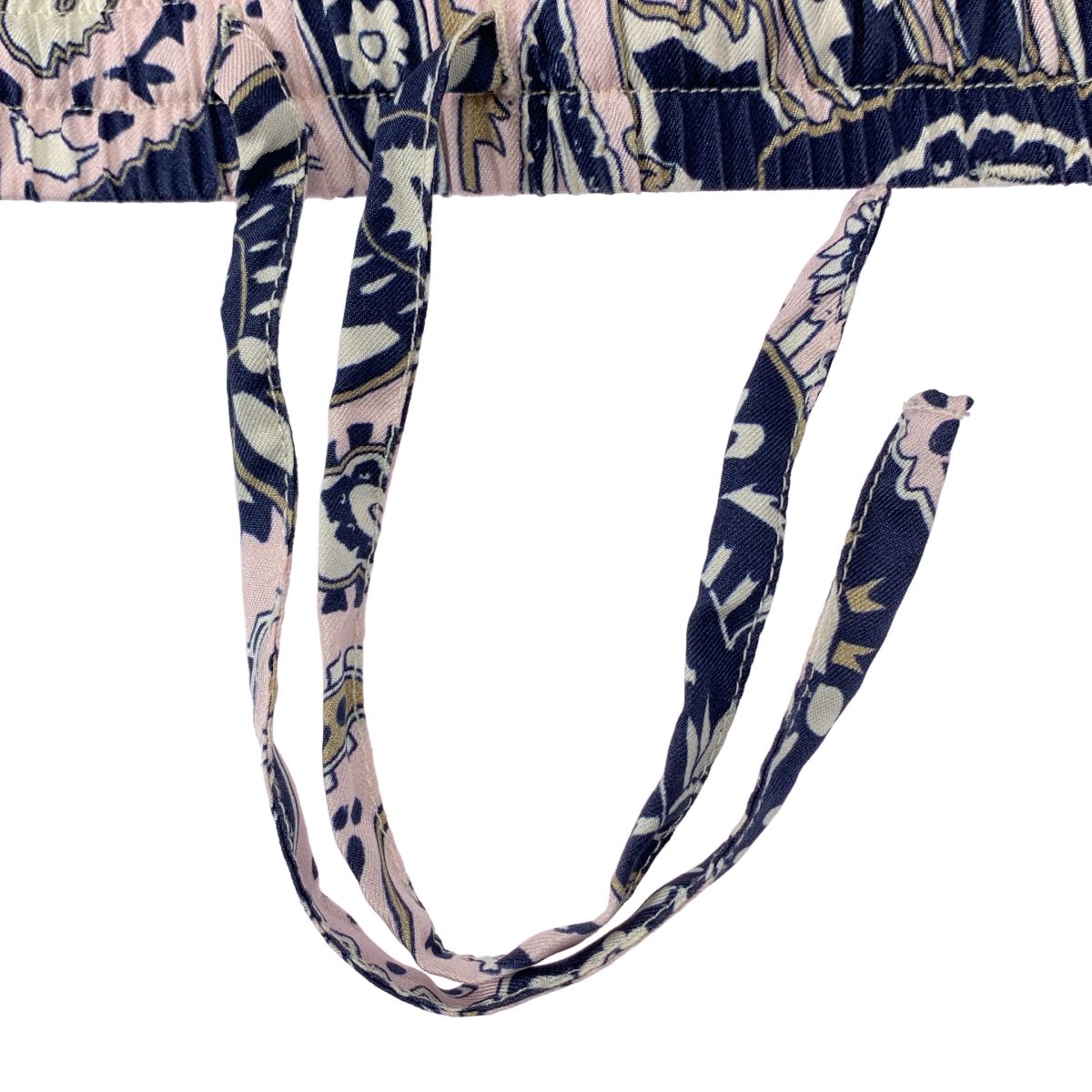 バナナタイム　ハナガラ　テーパードパンツ　シルク100% BANANATIME/バナナタイム】Tapered 2 Pant