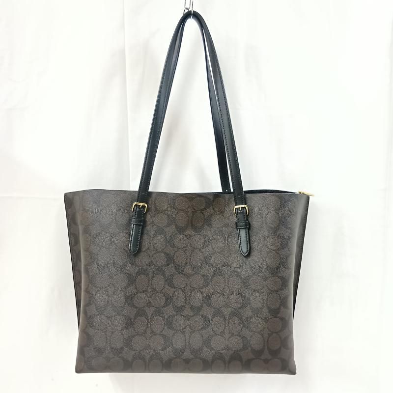COACH コーチ トートバッグ COACH コーチ シグネチャー MOLLIE TOTE SIGNATURE モリートートバッグ 茶 ブラウン K2040-1665