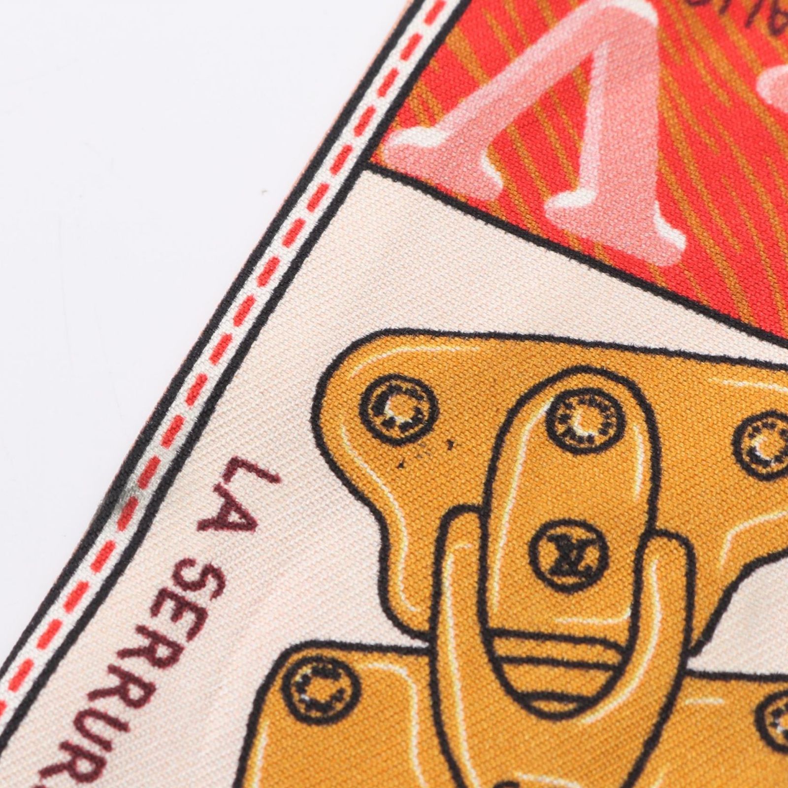 ルイ・ヴィトン LOUIS VUITTON スカーフ バンドーBB ジュ ドゥ ルイ