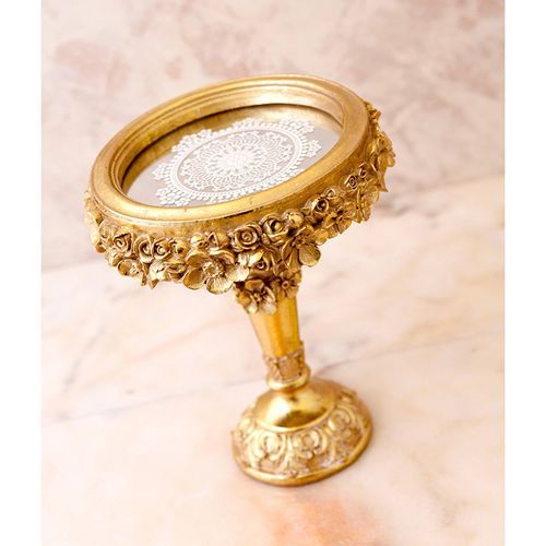 Sサイズ アンティーク調ミラートレー