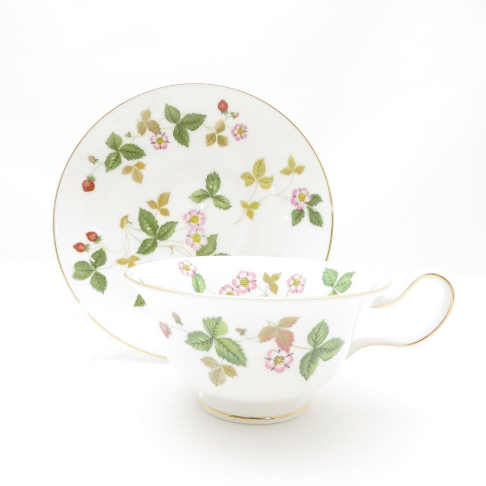 ワイルドストロベリー ティーカップ＆ソーサー