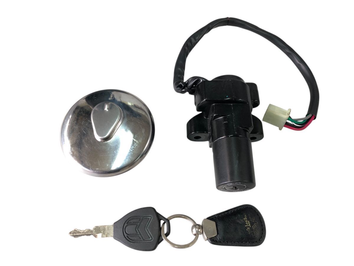 MUTT マットモーターサイクルズ サバス250 キーセット タンクキャップ メインスイッチ 補修 流用にも 2635-M6513