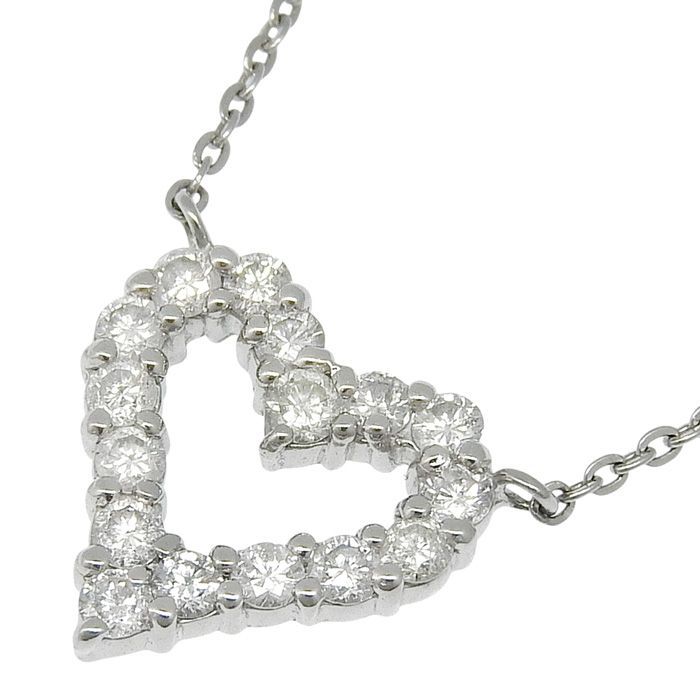 ネックレス ダイヤモンド プラチナ ハートモチーフ ペンダント pt900 楽天市場】Pt900 ダイヤモンド 0.2ct 【Hカラークラス/SIクラス