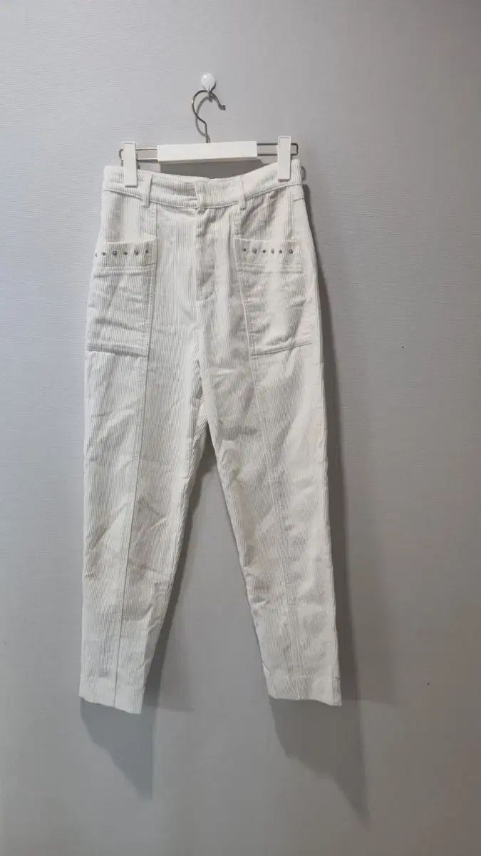 Maje マージュ コーデュロイ シルバー スタッズ装飾 ズボン