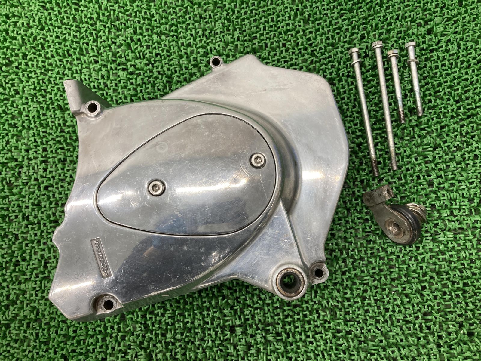 Z1-R スプロケットカバー カワサキ 純正 中古 バイク 部品 当時物 Z1