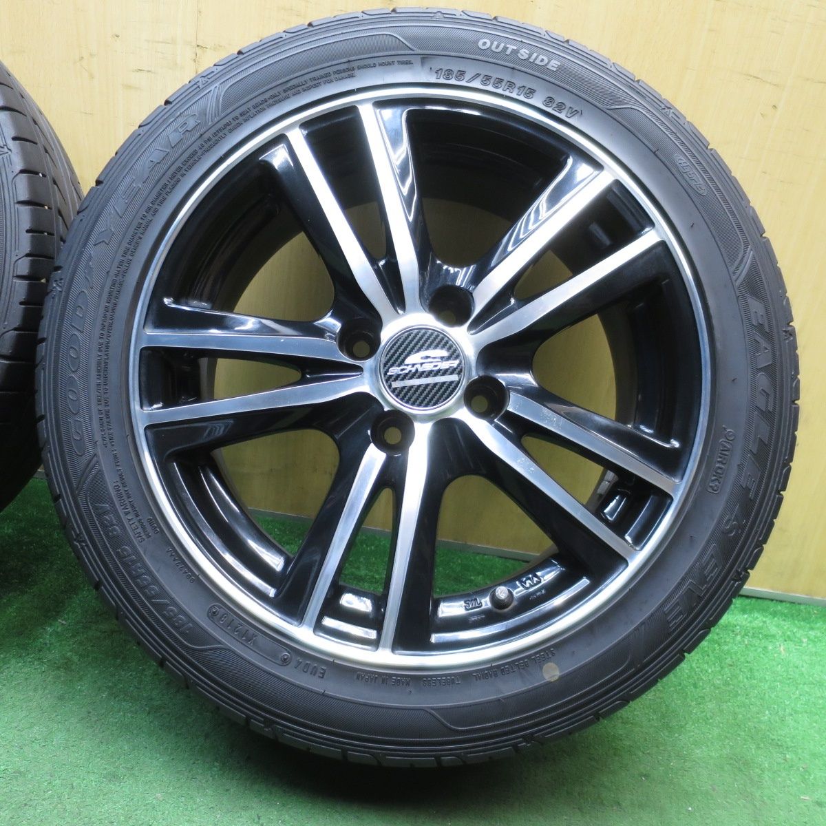 4本価格☆185/55R15 グッドイヤー イーグル LS EXE SCHNEIDER