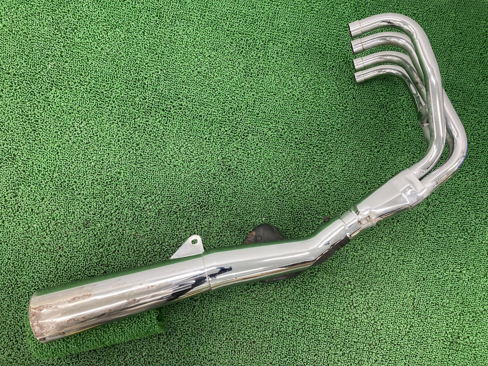 ゼファーカイ マフラー K423 カワサキ 純正 中古 バイク 部品 ZR400G ゼファーχ ZEPHYR-χ 修復素材やカスタム素材に 品薄 車検 Genuine