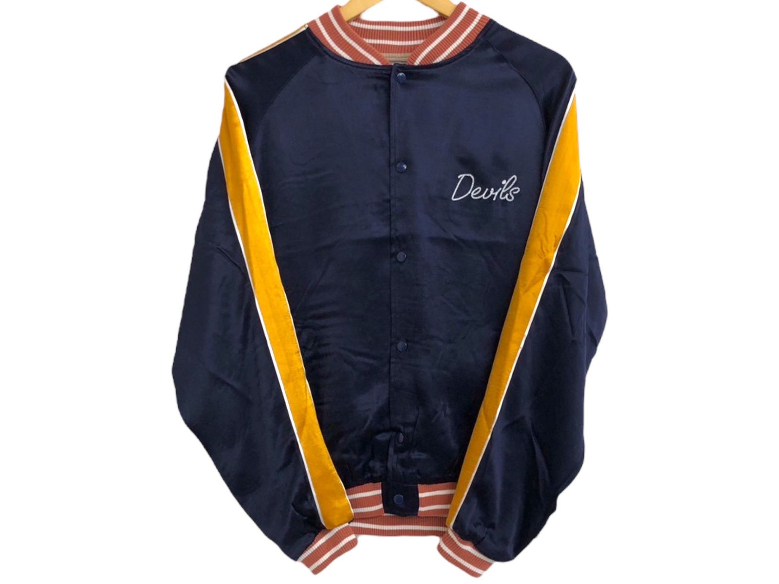 HOUSTON (ヒューストン) RAYON AWARD JACKET(DEVILS)レーヨン