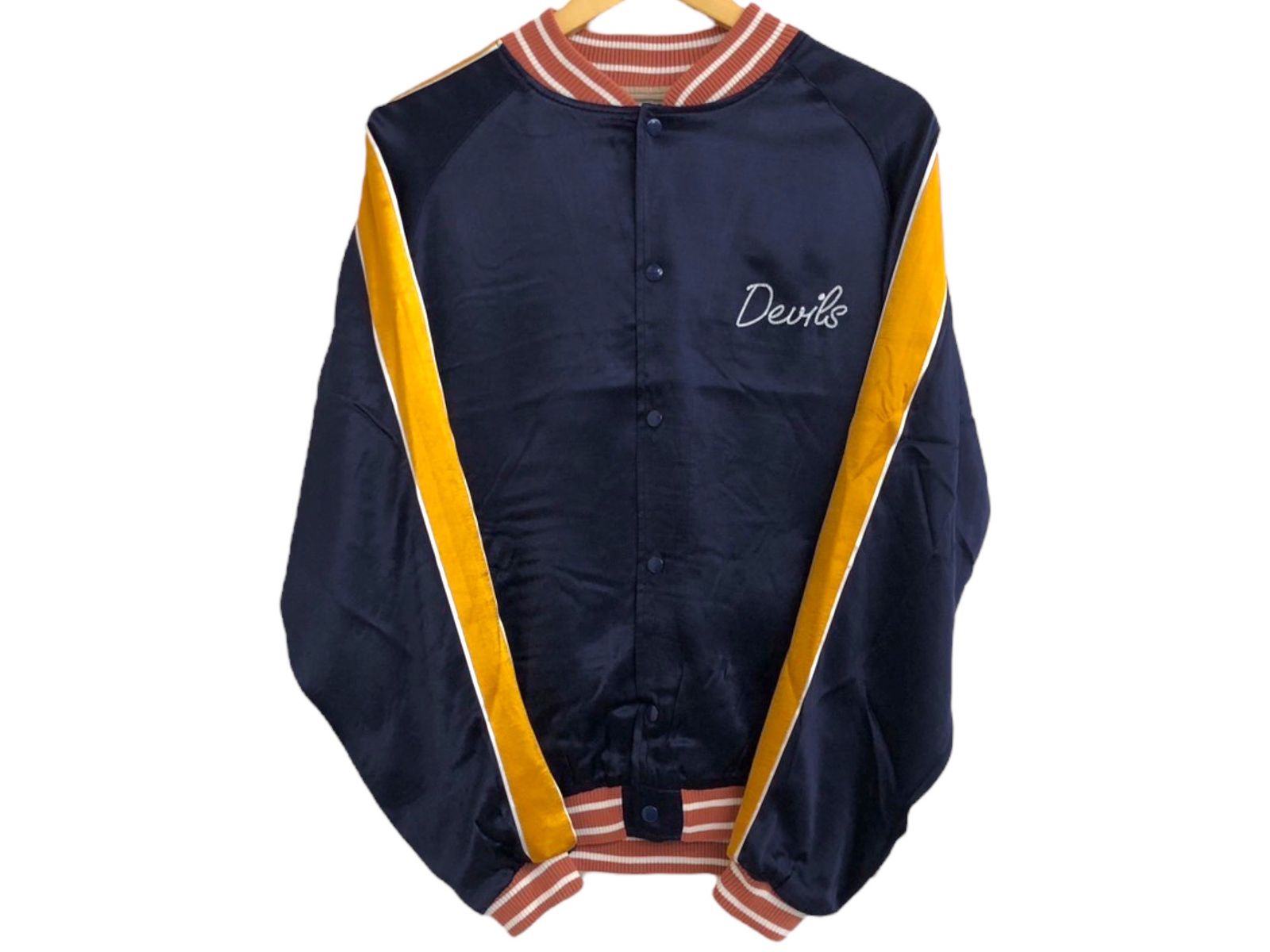 HOUSTON / ヒューストン RAYON AWARD JACKET (DEVILS) レーヨン