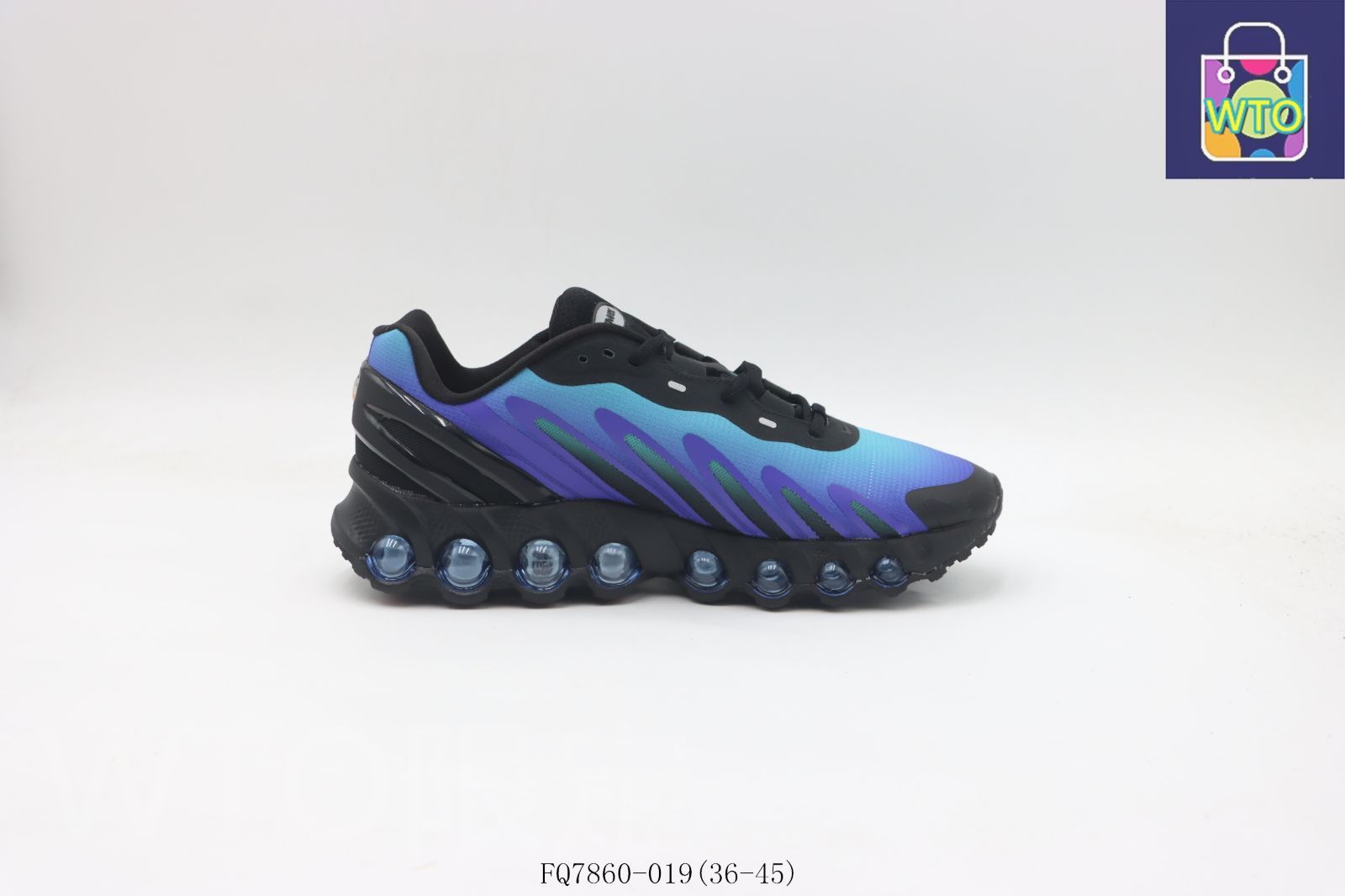 今日 Nike ナイキ マックスエアランニングシューズ ブルーブラック FQ7860-019-WTO輸入2