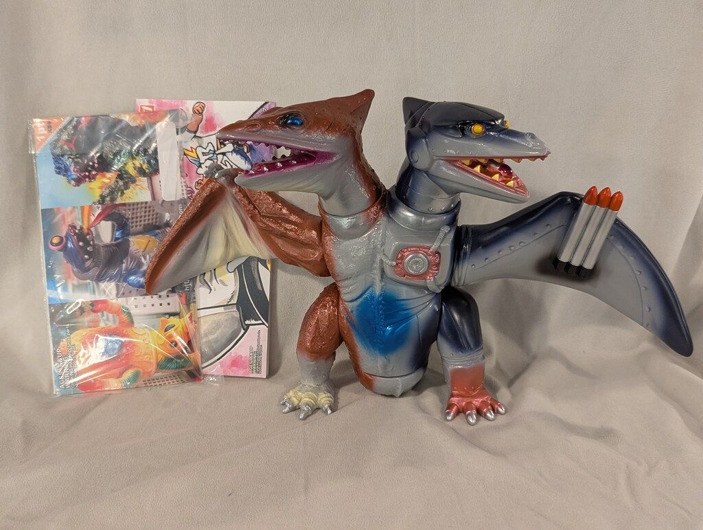 エレガブ　ドクロ太郎　怪獣シリーズ　ジュラ.ダブルンガ　1期　ソフビ エレガブ ドクロ太郎 怪獣シリーズ ジュラ.ダブルンガ 1期 ソフビ