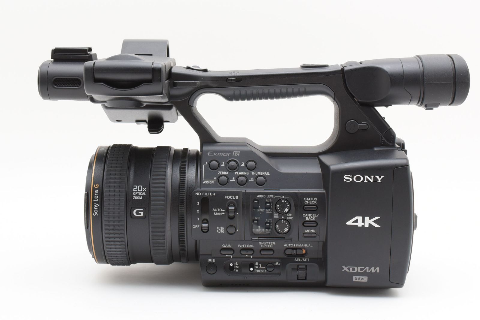  通電3時間 上品 SONY PXW Z 100 ビデオカメラ カメラ